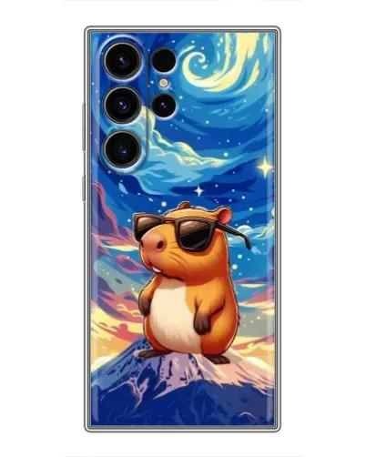 Чехол для Samsung Galaxy S23 Ultra с картинкой «Капибара Ван Гога» Чехол для Samsung Galaxy S23 Ultra с картинкой «Капибара Ван Гога»