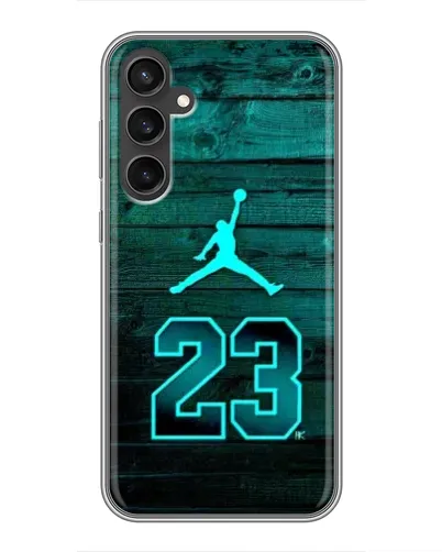 Чохол для Samsung Galaxy S23 з картинкою «Jordan Cyan 23»