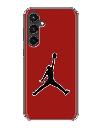 Чохол для Samsung Galaxy S23 з картинкою «Jordan Red Back»