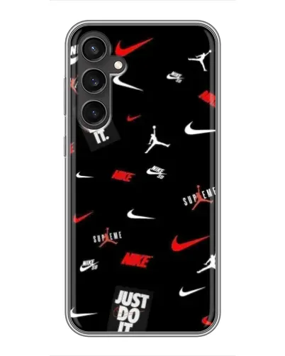 Чохол для Samsung Galaxy S23 з картинкою «Nike Mix Pattern»