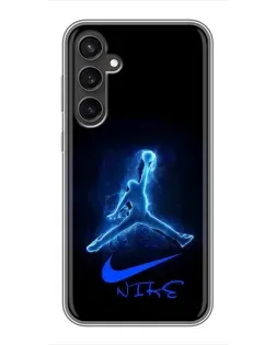 Чохол для Samsung Galaxy S23 з картинкою «Jordan Neon Blue» Чохол для Samsung Galaxy S23 з картинкою «Jordan Neon Blue»