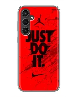 Чохол для Samsung Galaxy S23 з картинкою «Nike Just Do It» Чохол для Samsung Galaxy S23 з картинкою «Nike Just Do It»