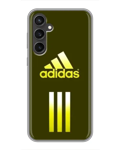 Чехол для Samsung Galaxy S23 с картинкой «Оливковый градиент Adidas»