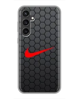 Чохол для Samsung Galaxy S23 з картинкою «Nike — карбонова сітка» Чохол для Samsung Galaxy S23 з картинкою «Nike — карбонова сітка»