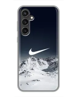 Чохол для Samsung Galaxy S23 з картинкою «Nike — зимові гори» Чохол для Samsung Galaxy S23 з картинкою «Nike — зимові гори»
