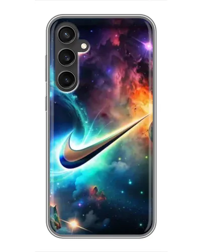 Чохол для Samsung Galaxy S23 з картинкою «Космічний Nike Swoosh» Чохол для Samsung Galaxy S23 з картинкою «Космічний Nike Swoosh»