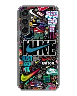 Чохол для Samsung Galaxy S23 з картинкою «Яскравий колаж Nike» Чохол для Samsung Galaxy S23 з картинкою «Яскравий колаж Nike»