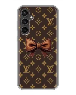 Чохол для Samsung Galaxy S23 з картинкою «LV з бантом»