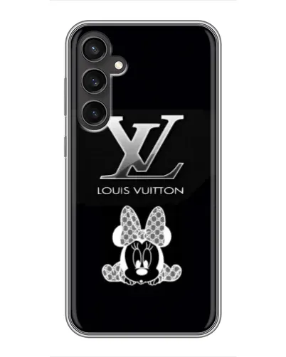 Чохол для Samsung Galaxy S23 з картинкою «LV та Мінні Маус»