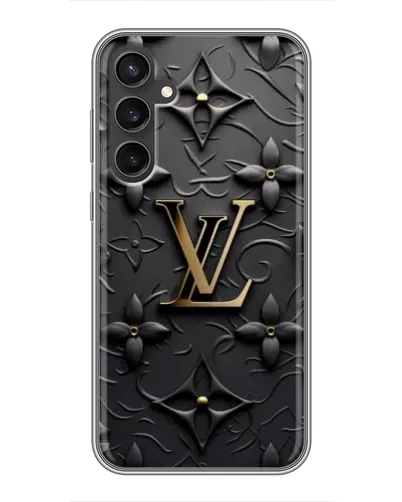 Чохол для Samsung Galaxy S23 з картинкою «Шкіряна текстура LV»