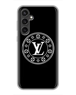 Чохол для Samsung Galaxy S23 з картинкою «LV — печатка стилю»