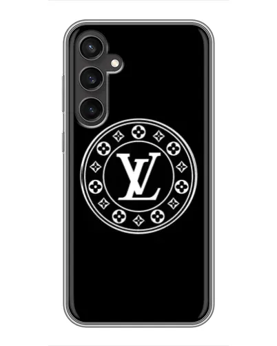 Чохол для Samsung Galaxy S23 з картинкою «LV — печатка стилю»