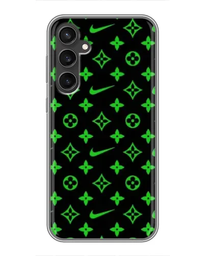 Чохол для Samsung Galaxy S23 з картинкою «Неоновий принт LV»
