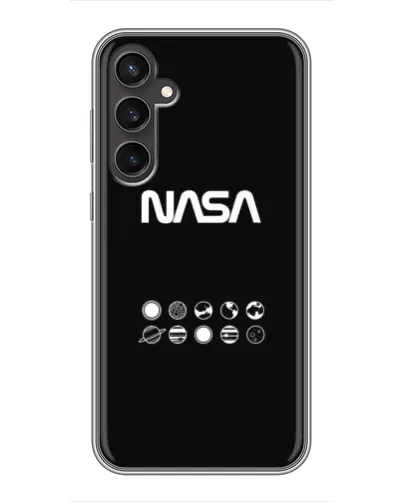 Чохол для Samsung Galaxy S23 з картинкою «NASA — технічний принт»