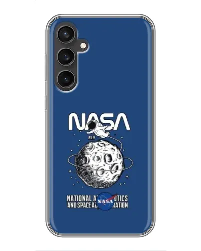 Чохол для Samsung Galaxy S23 з картинкою «NASA — місячна місія»