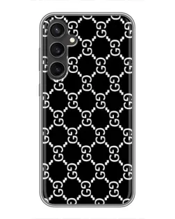 Чохол для Samsung Galaxy S23 з картинкою «Gucci — сітчастий паттерн» Чохол для Samsung Galaxy S23 з картинкою «Gucci — сітчастий паттерн»