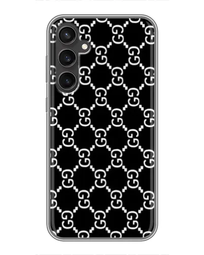 Чохол для Samsung Galaxy S23 з картинкою «Gucci — сітчастий паттерн»