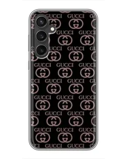 Чохол для Samsung Galaxy S23 з картинкою «Класична монограма Gucci»