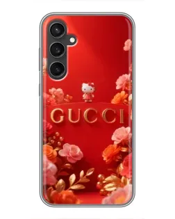 Чохол для Samsung Galaxy S23 з картинкою «Gucci — золотий сад»