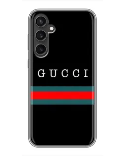Чохол для Samsung Galaxy S23 з картинкою «Gucci — червоний пояс»