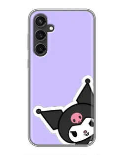 Чехол для Samsung Galaxy S23 с картинкой «Забавная Kuromi»