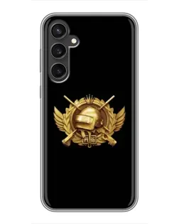 Чехол для Samsung Galaxy S23 с картинкой «PUBG — оранжевый градиент» Чехол для Samsung Galaxy S23 с картинкой «PUBG — оранжевый градиент»