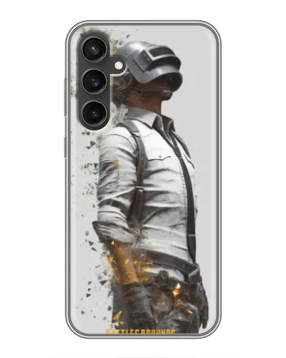 Чехол для Samsung Galaxy S23 с картинкой «PUBG — боец в пыли» Чехол для Samsung Galaxy S23 с картинкой «PUBG — боец в пыли»