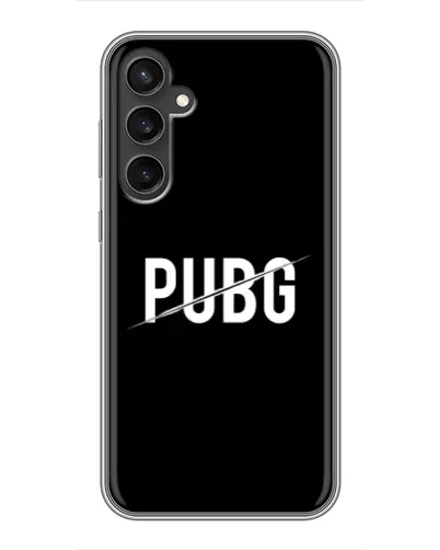 Чехол для Samsung Galaxy S23 с картинкой «PUBG — белый логотип» Чехол для Samsung Galaxy S23 с картинкой «PUBG — белый логотип»