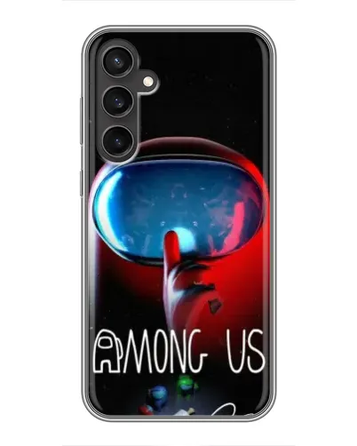 Чохол для Samsung Galaxy S23 з картинкою «Червоний імпостер — макро» Чохол для Samsung Galaxy S23 з картинкою «Червоний імпостер — макро»