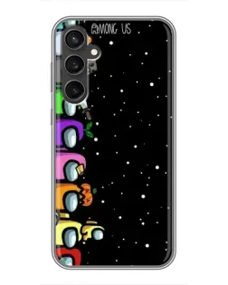 Чохол для Samsung Galaxy S23 з картинкою «Команда Among Us» Чохол для Samsung Galaxy S23 з картинкою «Команда Among Us»