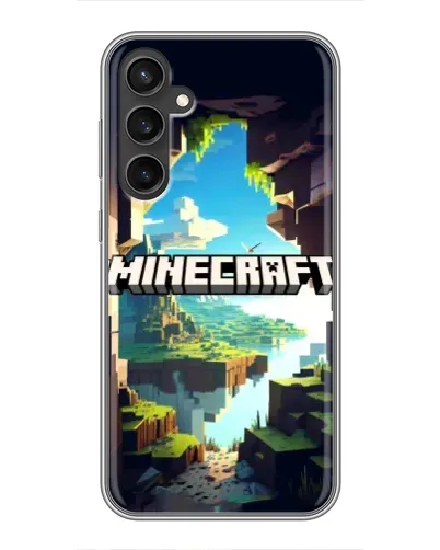 Чехол для Samsung Galaxy S23 с картинкой «Пещера Майнкрафт» Чехол для Samsung Galaxy S23 с картинкой «Пещера Майнкрафт»