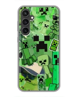Чехол для Samsung Galaxy S23 с картинкой «Криперы Minecraft» Чехол для Samsung Galaxy S23 с картинкой «Криперы Minecraft»
