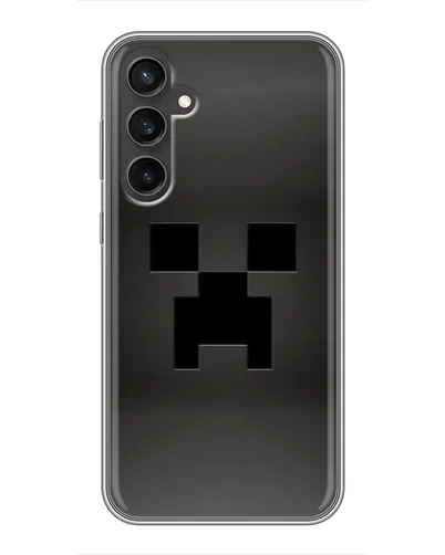 Чехол для Samsung Galaxy S23 с картинкой «Черный крипер градиент» Чехол для Samsung Galaxy S23 с картинкой «Черный крипер градиент»
