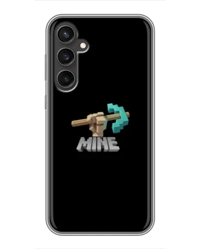 Чехол для Samsung Galaxy S23 с картинкой «Алмазная кирка» Чехол для Samsung Galaxy S23 с картинкой «Алмазная кирка»