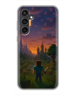 Чохол для Samsung Galaxy S23 з картинкою «Стів біля вежі» Чохол для Samsung Galaxy S23 з картинкою «Стів біля вежі»