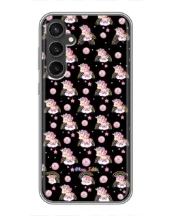 Чехол для Samsung Galaxy S23 с картинкой «Magic Unicorn паттерн»