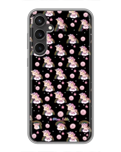 Чехол для Samsung Galaxy S23 с картинкой «Magic Unicorn паттерн»
