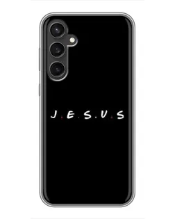 Чехол для Samsung Galaxy S23 с картинкой «Точки веры J.E.S.U.S.»