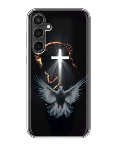 Чохол для Samsung Galaxy S23 з картинкою «Голуб та Світло» Чохол для Samsung Galaxy S23 з картинкою «Голуб та Світло»