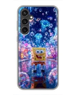 Чехол для Samsung Galaxy S23 с картинкой «Неоновый океан»