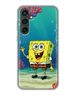 Чехол для Samsung Galaxy S23 с картинкой «Подводный привет»