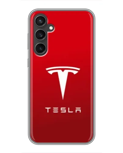 Чехол для Samsung Galaxy S23 с картинкой «Tesla Red Classic» Чехол для Samsung Galaxy S23 с картинкой «Tesla Red Classic»