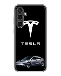 Чохол для Samsung Galaxy S23 з картинкою «Tesla Model Y» Чохол для Samsung Galaxy S23 з картинкою «Tesla Model Y»