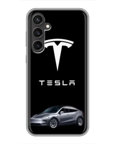 Чехол для Samsung Galaxy S23 с картинкой «Tesla Model Y» Чехол для Samsung Galaxy S23 с картинкой «Tesla Model Y»