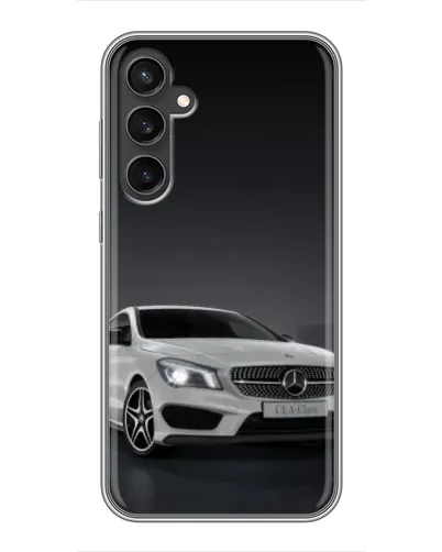 Чехол для Samsung Galaxy S23 с картинкой «Mercedes AMG GT Silver»