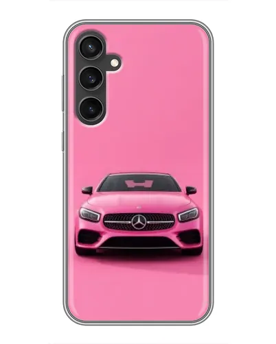 Чехол для Samsung Galaxy S23 с картинкой «Розовый Mercedes AMG» Чехол для Samsung Galaxy S23 с картинкой «Розовый Mercedes AMG»