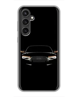 Чохол для Samsung Galaxy S23 з картинкою «Audi — нічний контур»