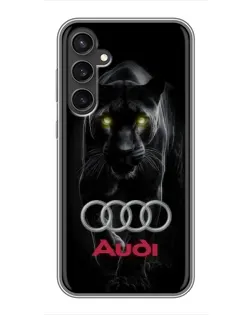 Чохол для Samsung Galaxy S23 з картинкою «Пантера та Audi»