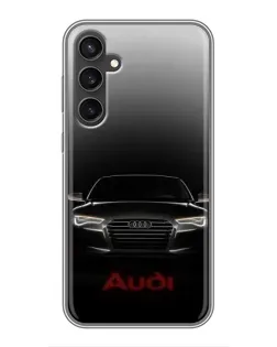 Чохол для Samsung Galaxy S23 з картинкою «Audi — градієнтний контур»