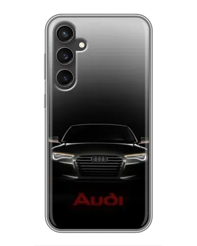 Чехол для Samsung Galaxy S23 с картинкой «Audi — градиентный контур» Чехол для Samsung Galaxy S23 с картинкой «Audi — градиентный контур»